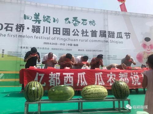 临颍吃瓜大赛,临颍吃瓜大赛激情上演，全民瓜王争霸赛况一览”